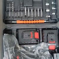 trapano avvitatore a batteria litio