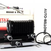 ASAHI PENTAX AUTO BELLOWS K SET SOFFIETTO x MACRO