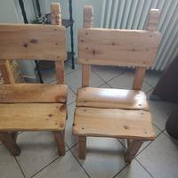 2 sedie Alto Adige