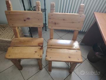 2 sedie Alto Adige