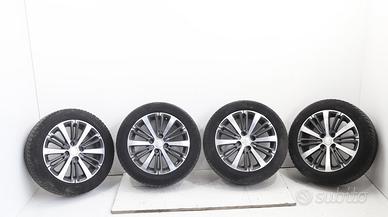 4 CERCHI IN LEGA PEUGEOT 208 Serie 195/55/16 (12>1