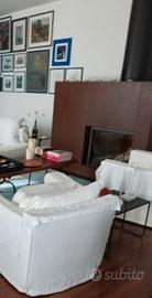 caminetto a legna stile moderno
