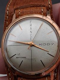 orologio da polso Vintage Placcato Oro Meccanico 