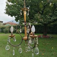 Lampadario vintage anni 70