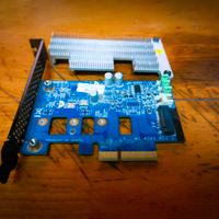 Scheda PCI HP Z Turbo Drive G2 PCIe x4 con dissipa