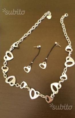 Collana e orecchini bliss
