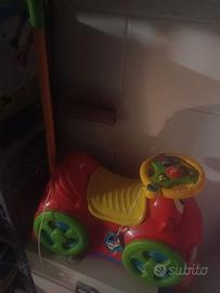 Cavalcabile chicco luci e suoni con volante