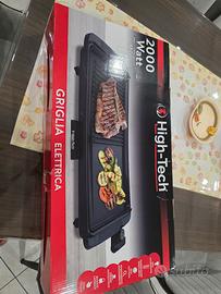 HIGH-TECH GRIGLIA ELETTRICA DA 2000W 49X26CM ANTIA