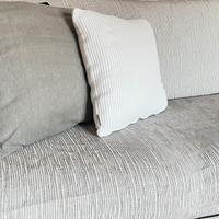 Copridivano 3 posti color tortora beige-grigio