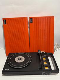 Philips Stereo 200 giradischi vintage anni ’70