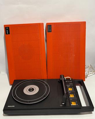 Philips Stereo 200 giradischi vintage anni ’70