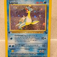 Lapras Holo prima edizione Fossil FO 10/62 ITA