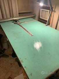 Tecnigrafo anni ‘70 con sgabello girevole