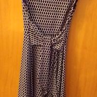 Abito Apricot fantasia bianco/nero