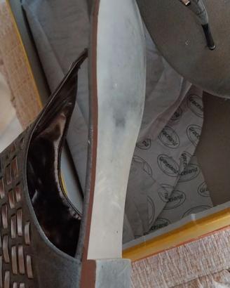 Infradito scamosciato