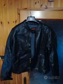 Giubbotto da moto in vera pelle pari al nuovo Spid