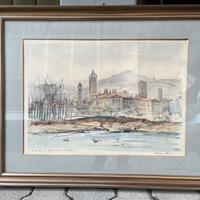 Dipinto di Giovanni Bosio olio su tela 40x60