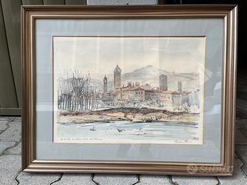 Dipinto di Giovanni Bosio olio su tela 40x60