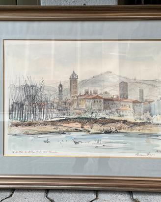 Dipinto di Giovanni Bosio olio su tela 40x60