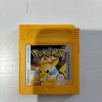 Gioco Pokemon giallo game boy