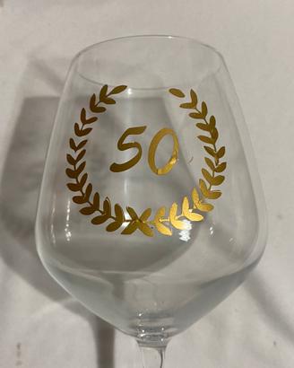Calice per compleanno 50 anni