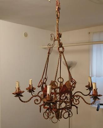 LAMPADARIO PER AGRITURISMO