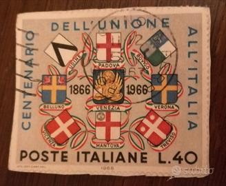 francobollo centenario unità italia