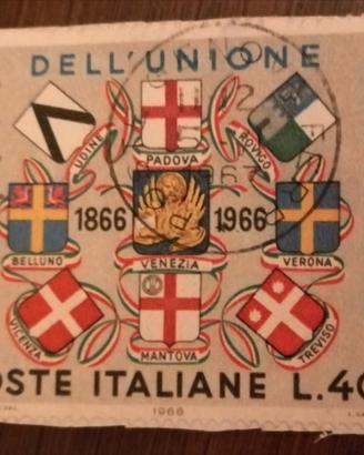 francobollo centenario unità italia