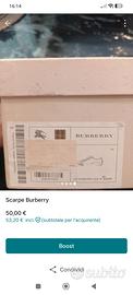 scarpe Burberry 
