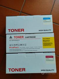 3 toner: ciano magenta giallo per laser 336 326
