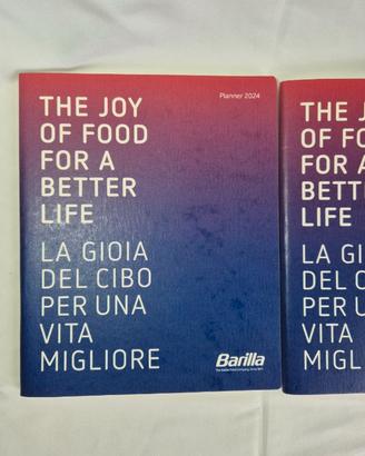 Barilla Agenda da Tavolo Planner 2024 Dipendenti