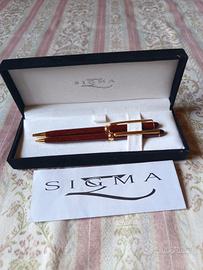 Cofanetto vintage Penna e matita Sigma