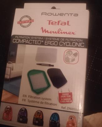 Kit filtri ricambio Rowenta/Moulinex ZR005501