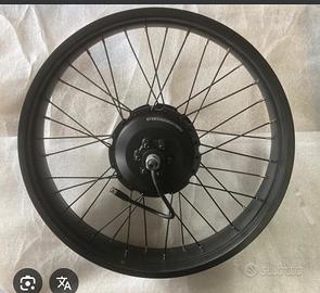 Ruota bici elettrica