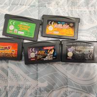 Giochi cartucce Gameboy Advance 