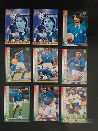 Lotto di 16 card Campioni al mondiale Dixan Nm