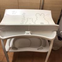 Fasciatoio con vasca per bagnetto