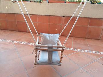 altalena legno bimbi