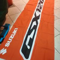 striscioni pubblicitari moto suzuki diversi model