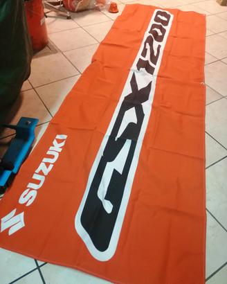 striscioni pubblicitari moto suzuki diversi model