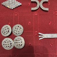 Ganci gioiello in strass