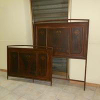 testiera e pediera letto fine 800