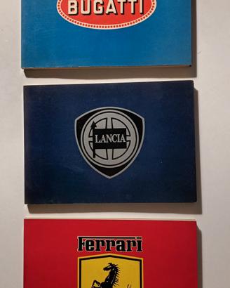 "Tutta la storia " di tre case automobilistiche