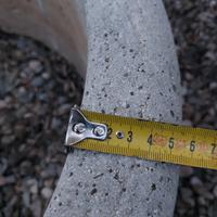 Cordolo in cemento circolare