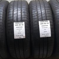4 GOMME E CERCHI 205 55 19 GOODYEAR A2048