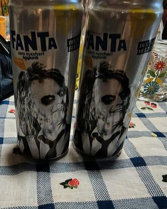 DA COLLEZIONE lattine Fanta Beetlejuice