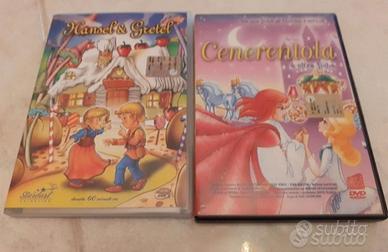 DVD Cenerontola/Hansel&Gretel/Pinocchio