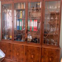 Libreria antica a giorno armadio studio