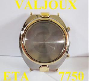 Cassa orologio crono valjoux 7750 eta automatico