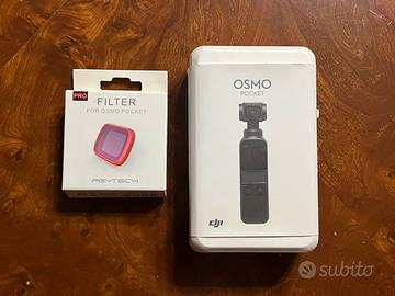 Dji Osmo Pocket 1 con set filtri ND osmo